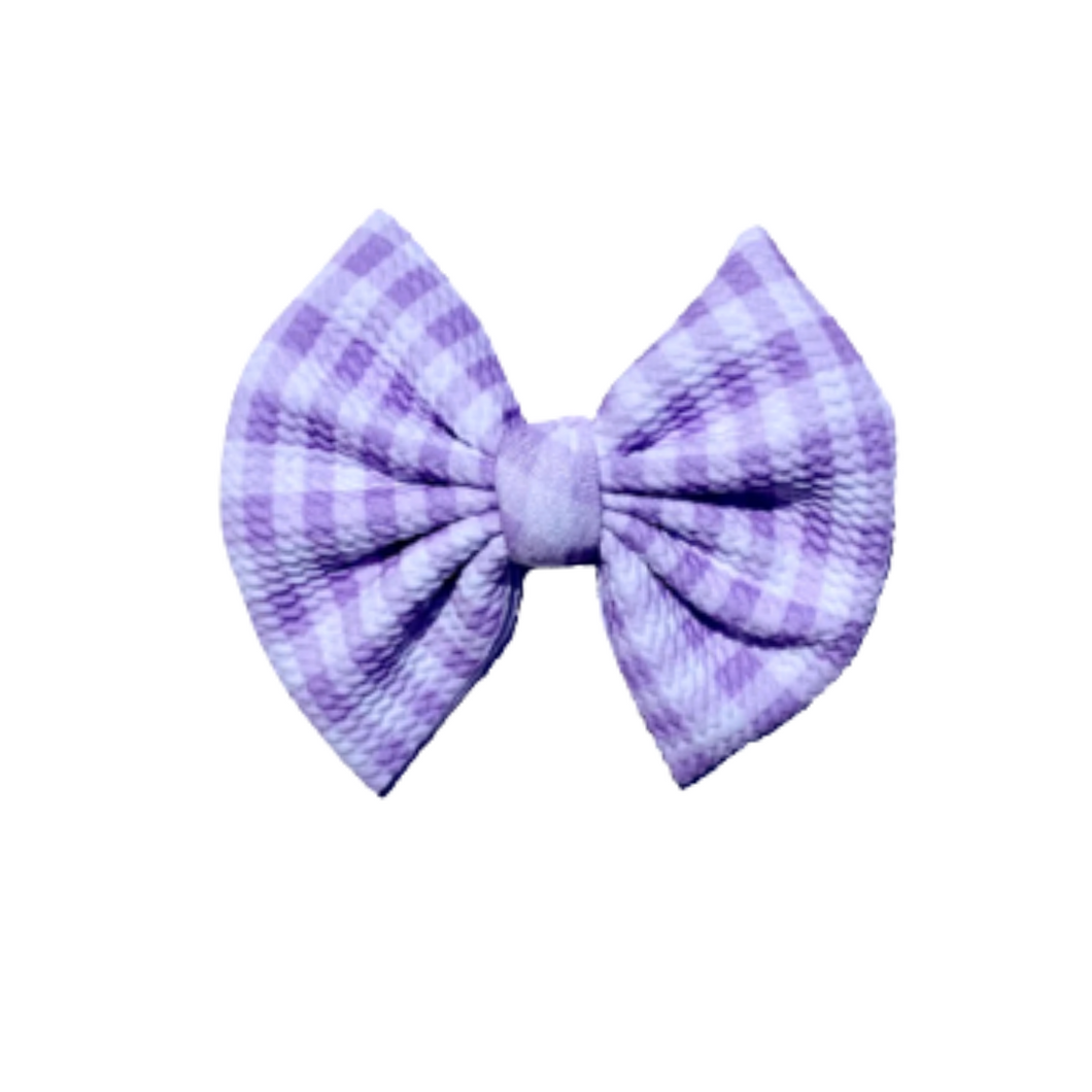 Lilac Gingham